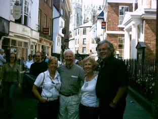 Isabelle, Ken, Maureen and Thomas in York